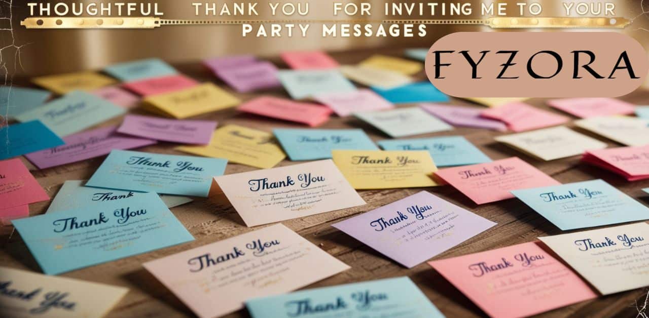 thank you for inviting me