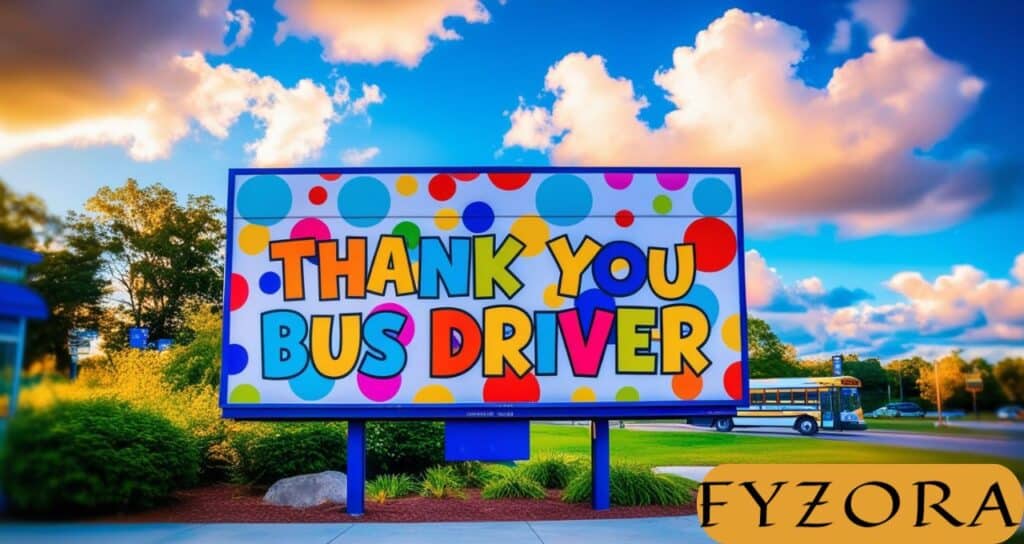 Thank You Messages for Bus Drivers