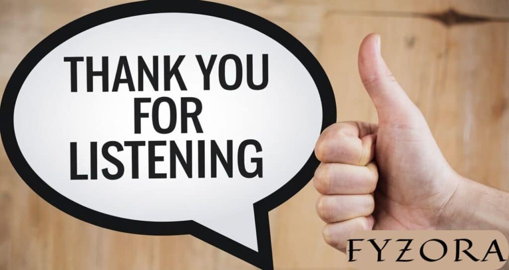 Thank You for Listening Quotes